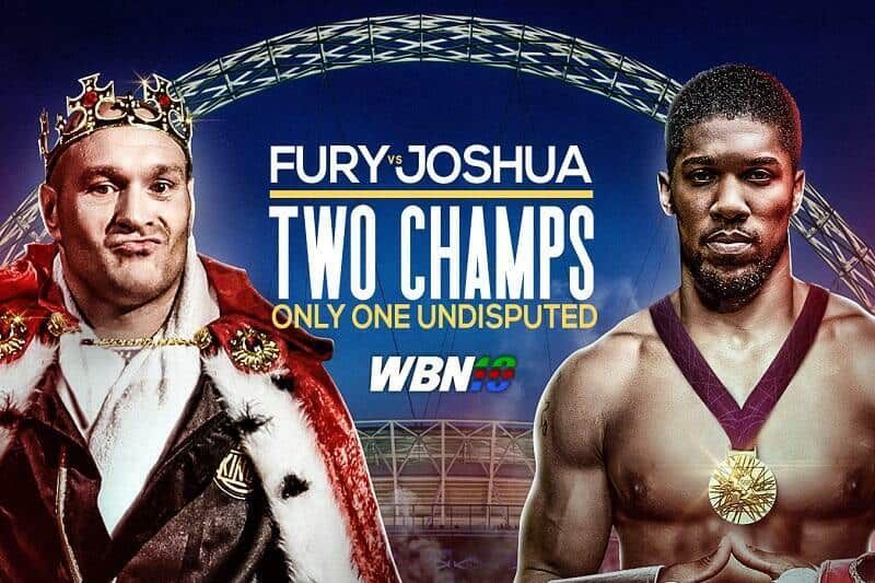Tyson Fury Anthony Joshua Heavyweight undipsuted