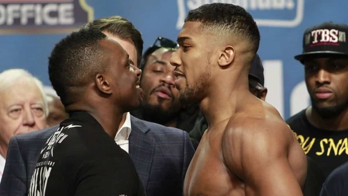 Anthony Joshua Dillian Whyte Pay Per View